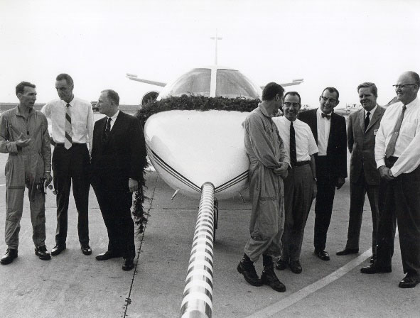 Milt Sills with Fanjet 500