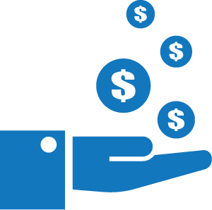 Hand with money